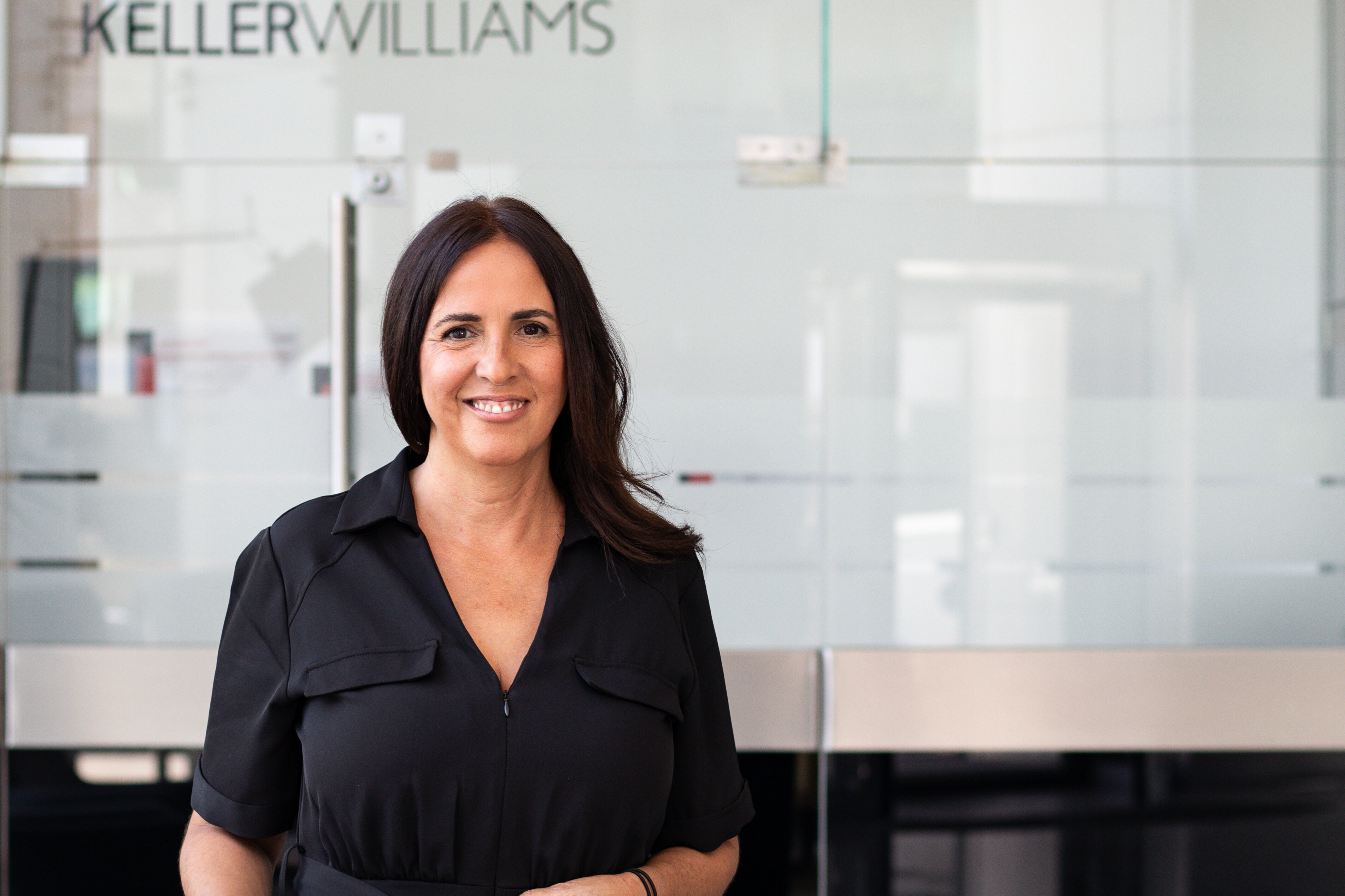Inês Gavino at Keller Williams office